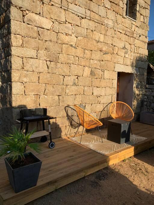 Caseddu Au Coeur Du Village Monacia-d'Aullene Exteriör bild